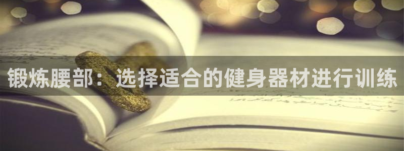 征途国际招商电话：锻炼腰部：选择适合的健身器材进行训练