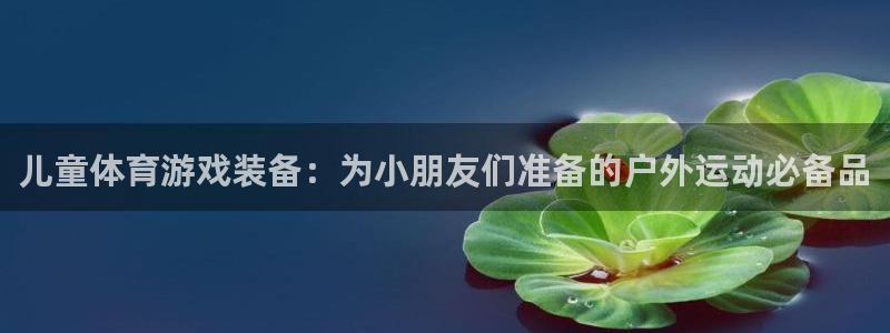 征途国际开户：儿童体育游戏装备：为小朋友们准备的户外运动必备