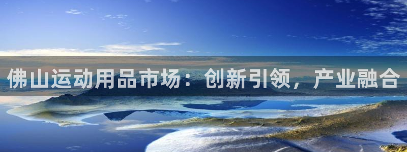 征途国际招商电话是多少号码：佛山运动用品市场：创新引领，产业